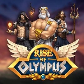 Slots logo of Rise of Olympus from Play’n GO at Dream Vegas Casino