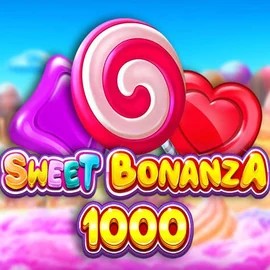 Sweet Bonanza 1000 slot visual from Pragmatic Play available on dream-casino.net